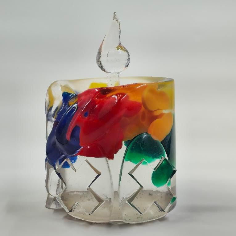 Clear With Stuff Inside - Larry by Dillon Gregory