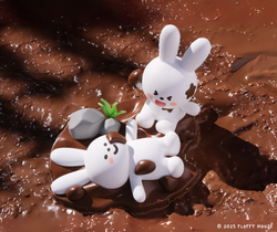 置物 Mr.white Mr. White Cloud & Friends-No Matter The Weather Series Blind Box