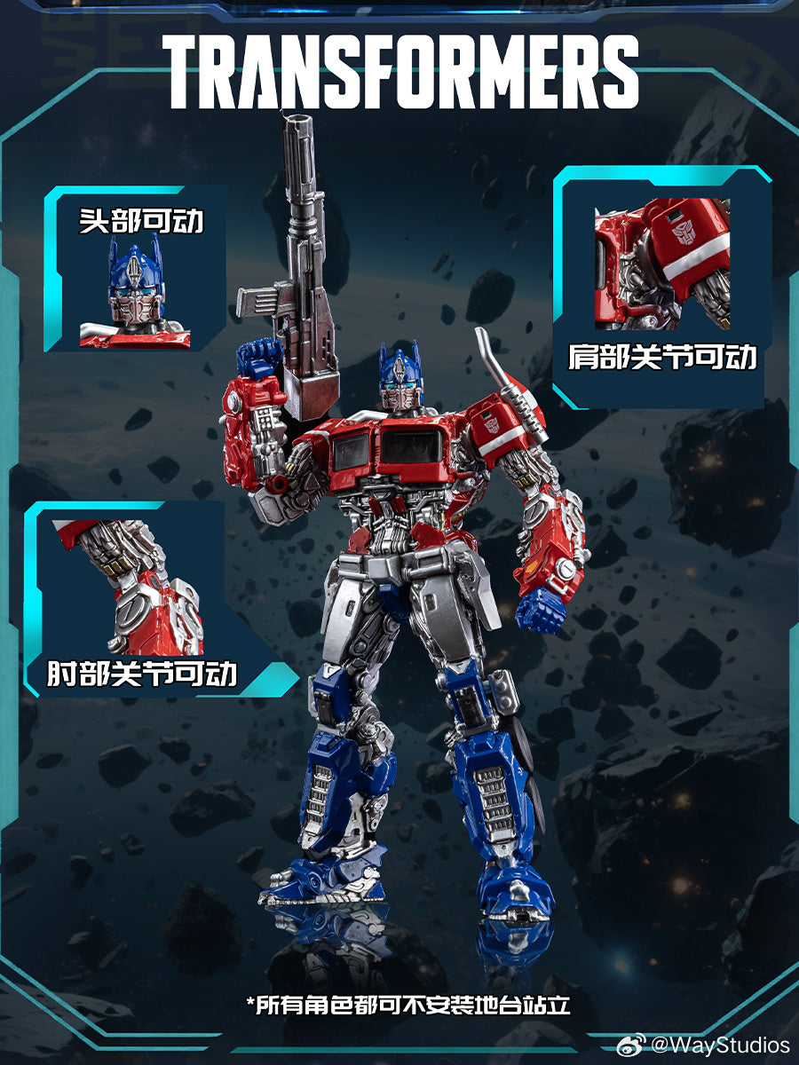 Transformers Series Vol.2 Statue Scene Blind Box toy, featuring a detailed robot arm design. Preorder available; ships in August 2025.