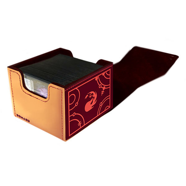 Deckbox: MTG DOMARU Box- Lorwyn Eclipsed- Cinder Red