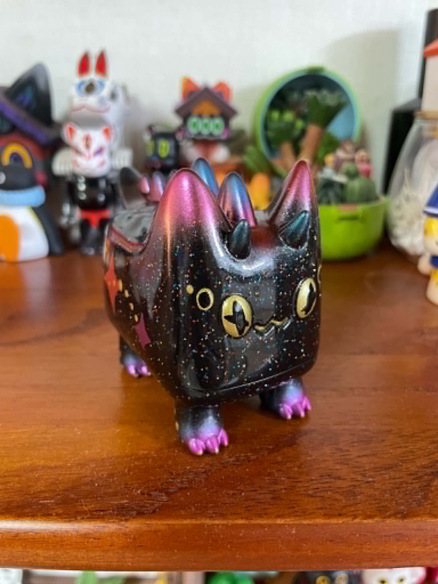 Dark Nebula Dino Cat by Rato Kim