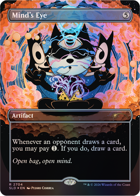 Magic the Gathering: Secret Lair x Felix the Cat: Magic Bag of Tricks