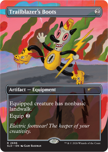 Magic the Gathering: Toby's Journey by Gary Baseman Secret Lair