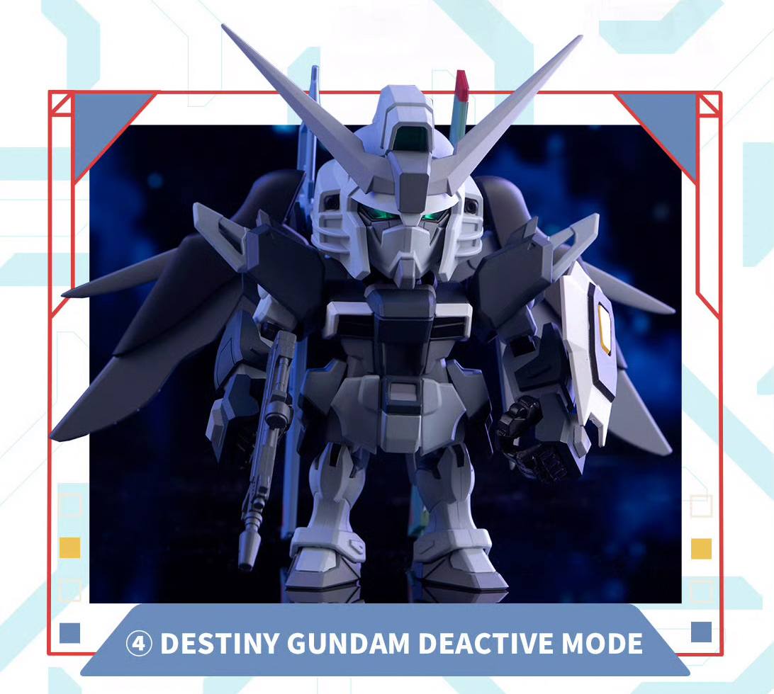 BANDAI QMSV MINI STRIKE & DESTINY GUNDAM SERIES BLIND BOX