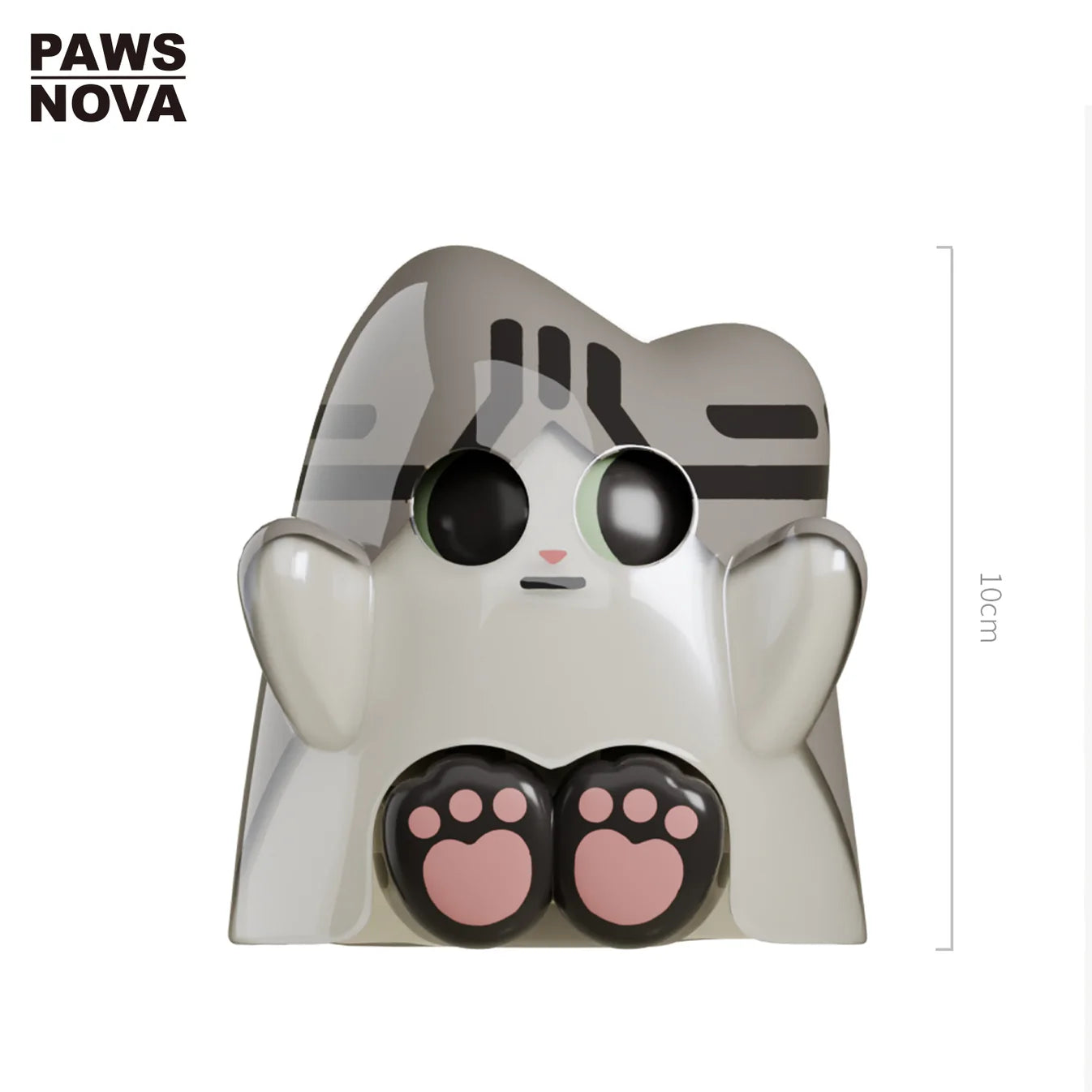 Trouble Crew DoshiiCat Sitting Tabby Cat Figure - Preorder