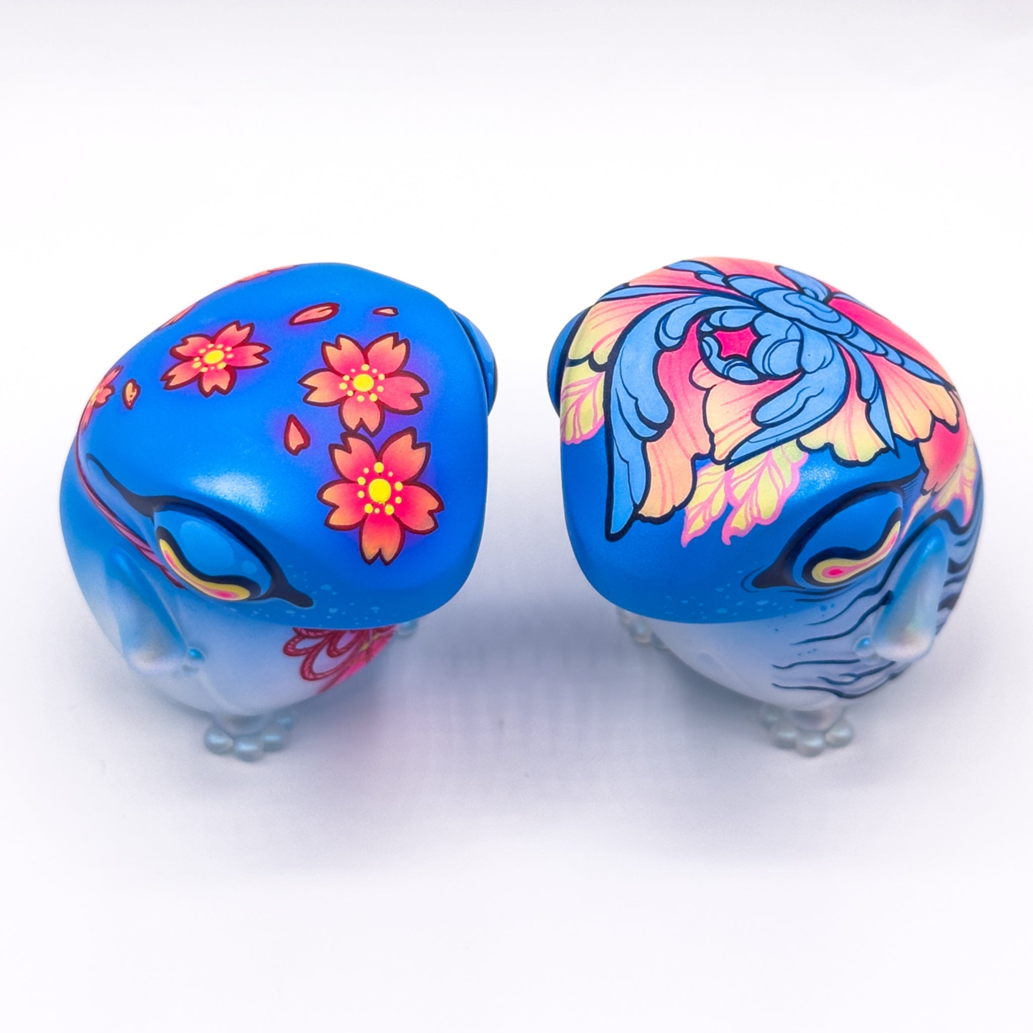 Celestial Abyss - Floral Frogs by Tomodachi Island