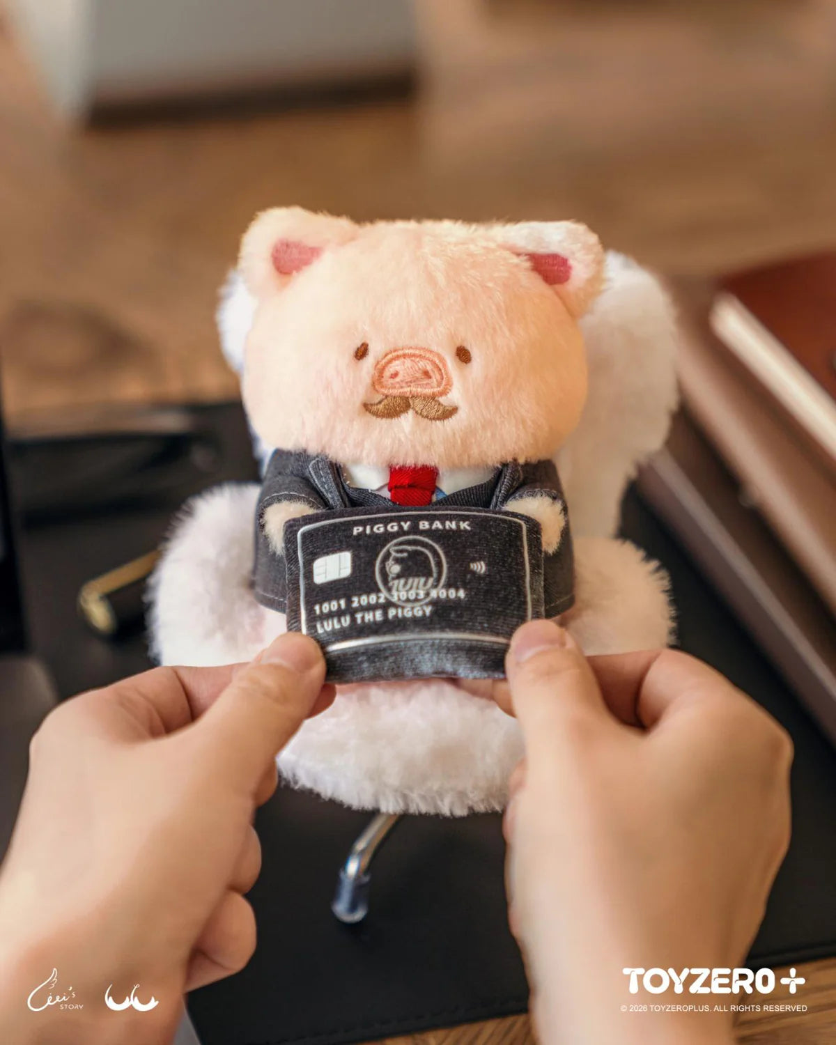 LuLu the Piggy - Office - My Workplace Partners Monitor Plush Keychain Blind Box Series