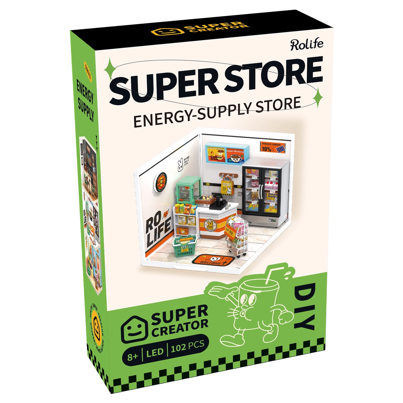 Diy Miniature House DW002 Energy-Supply Store