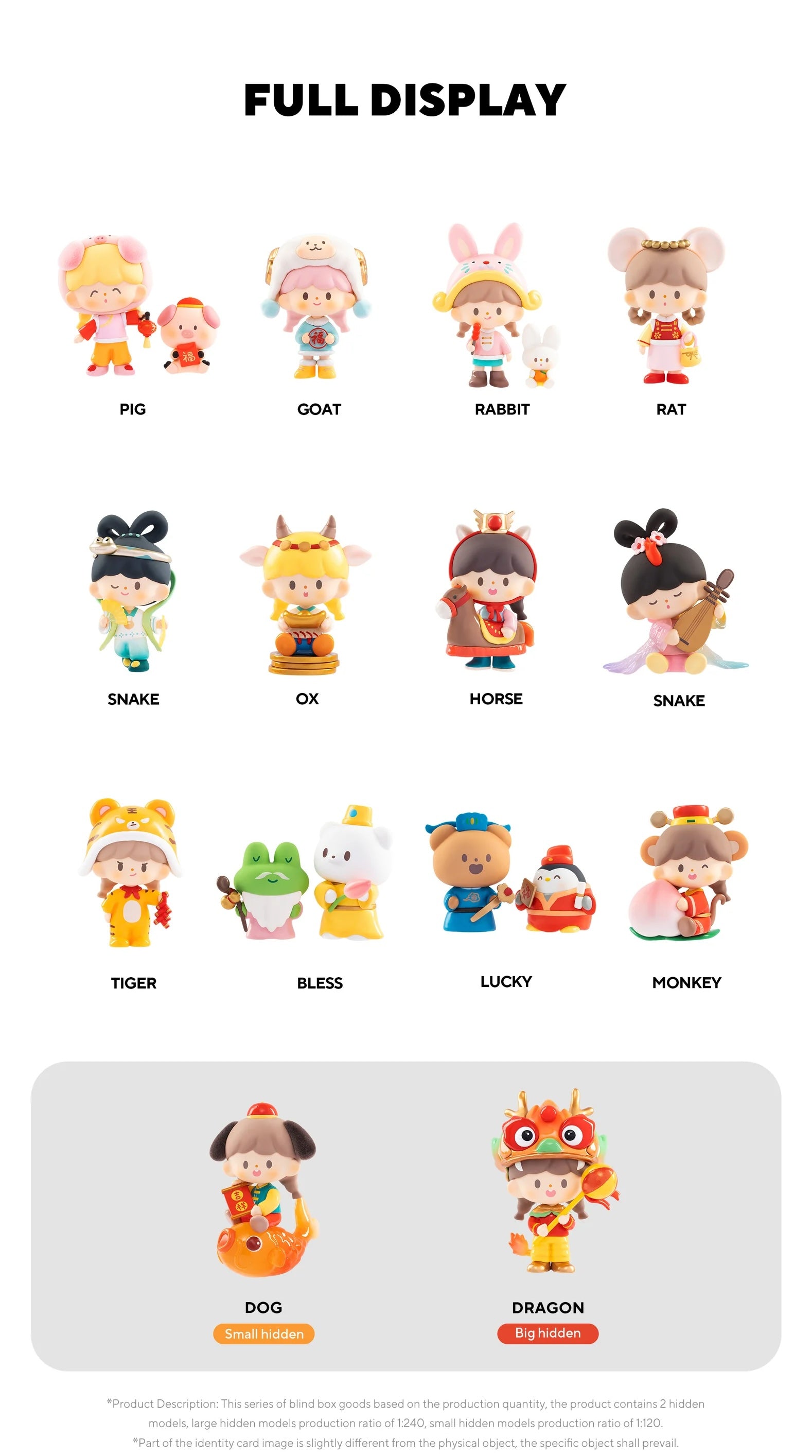 zZoton NEW YEAR IN APPLE VILLAGE Blind Box Series