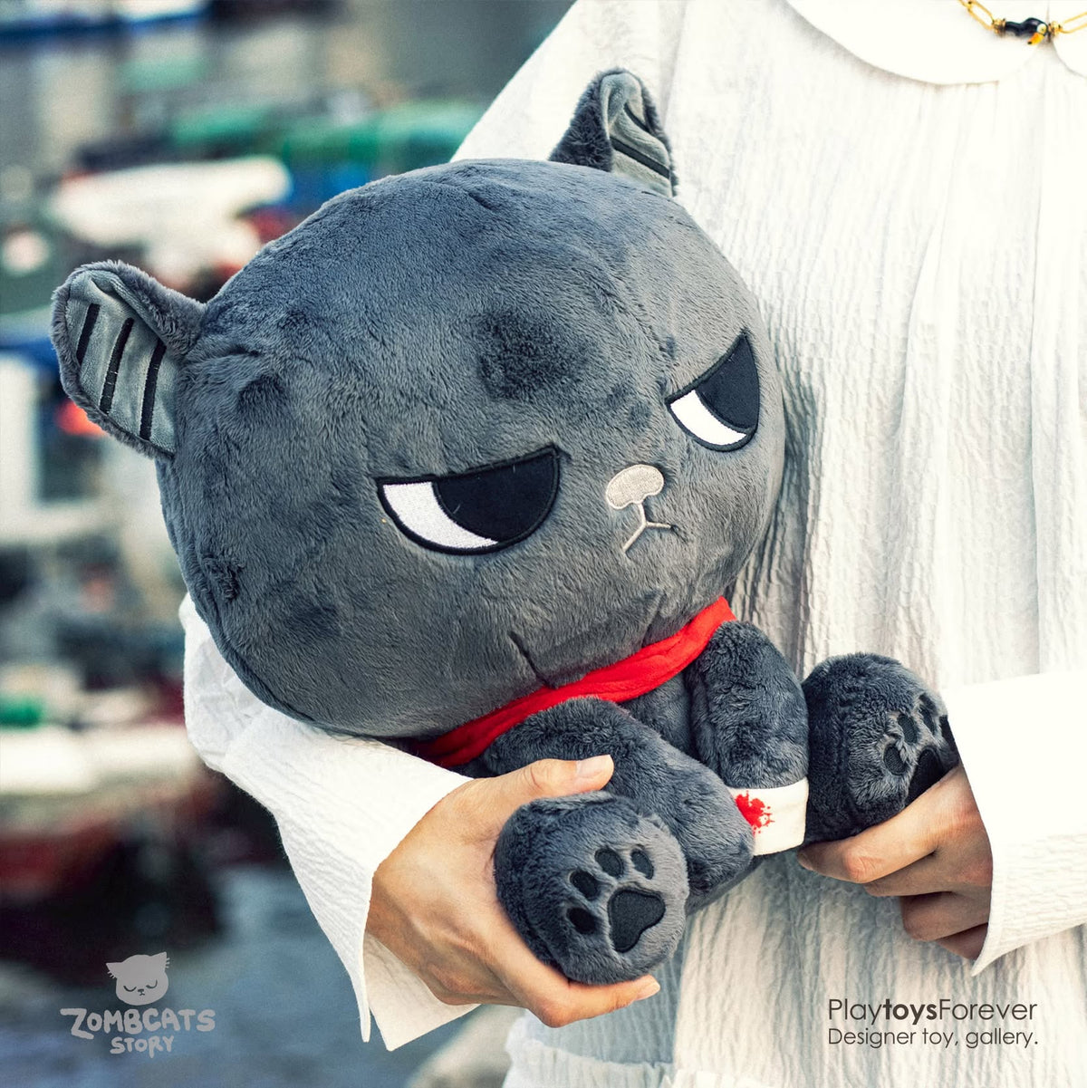 Zombcats Story – Sumi & Cha Plush 300%
