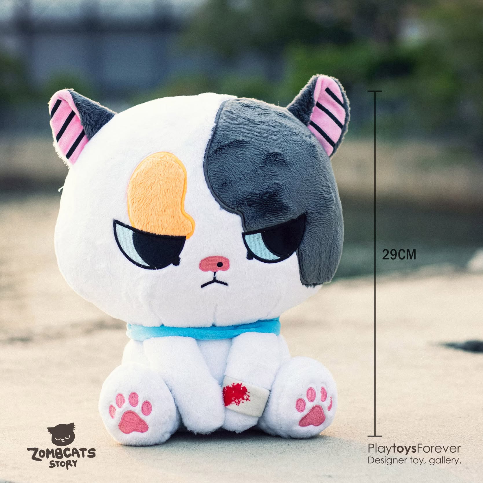 Zombcats Story – Sumi & Cha Plush 300%