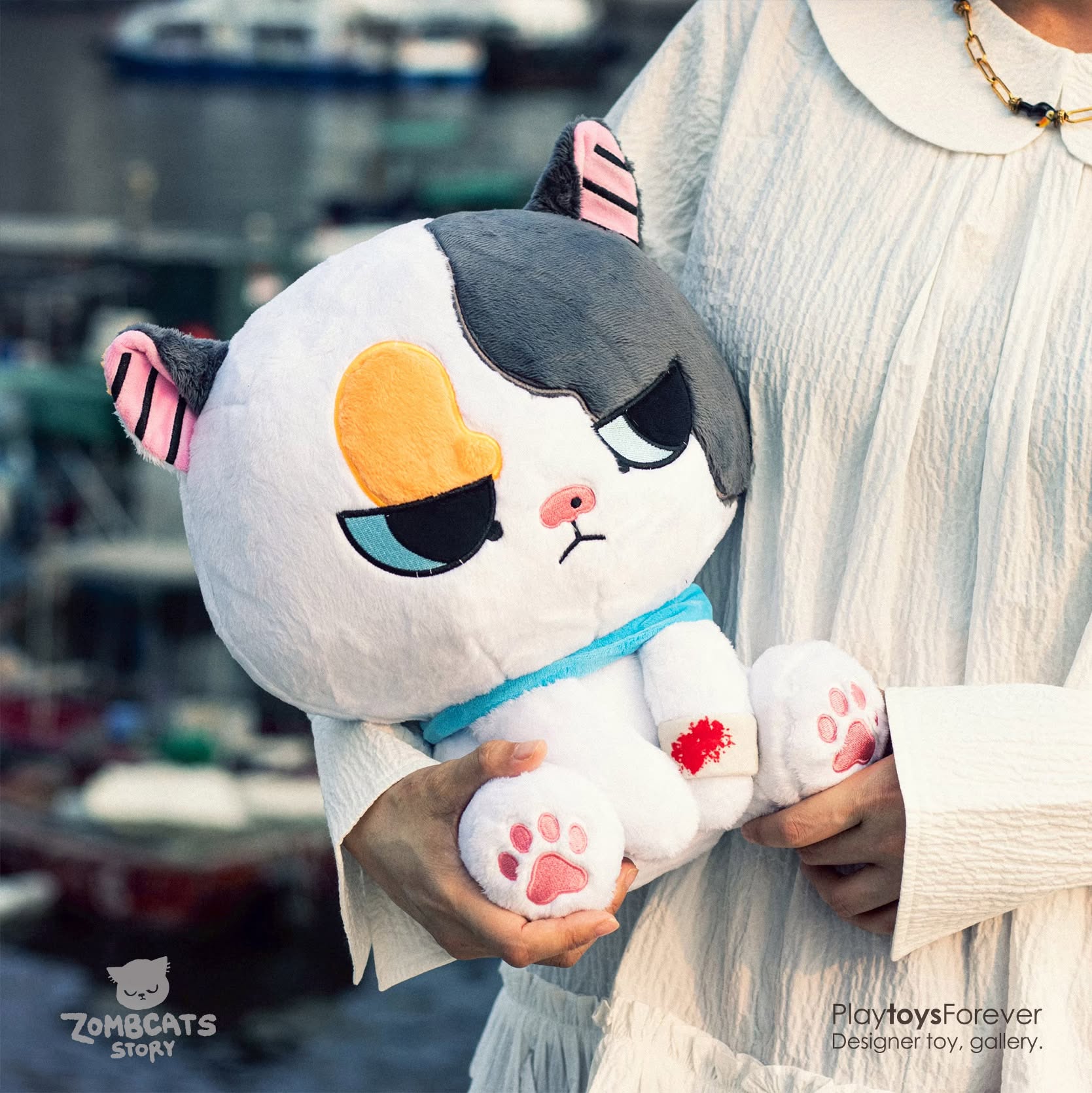 Zombcats Story – Sumi & Cha Plush 300%
