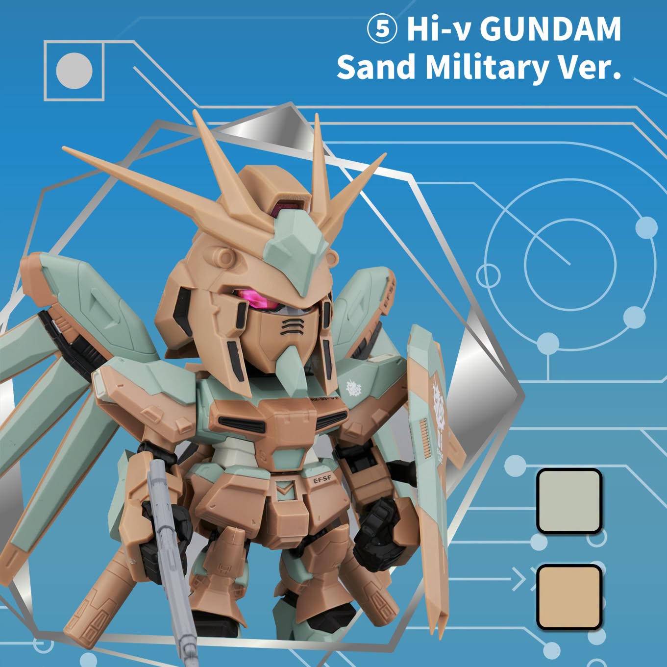 QMSV MINI Hi-ν Gundam Blind Box