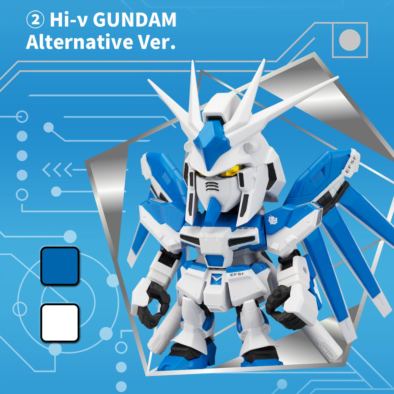 QMSV MINI Hi-ν Gundam Blind Box