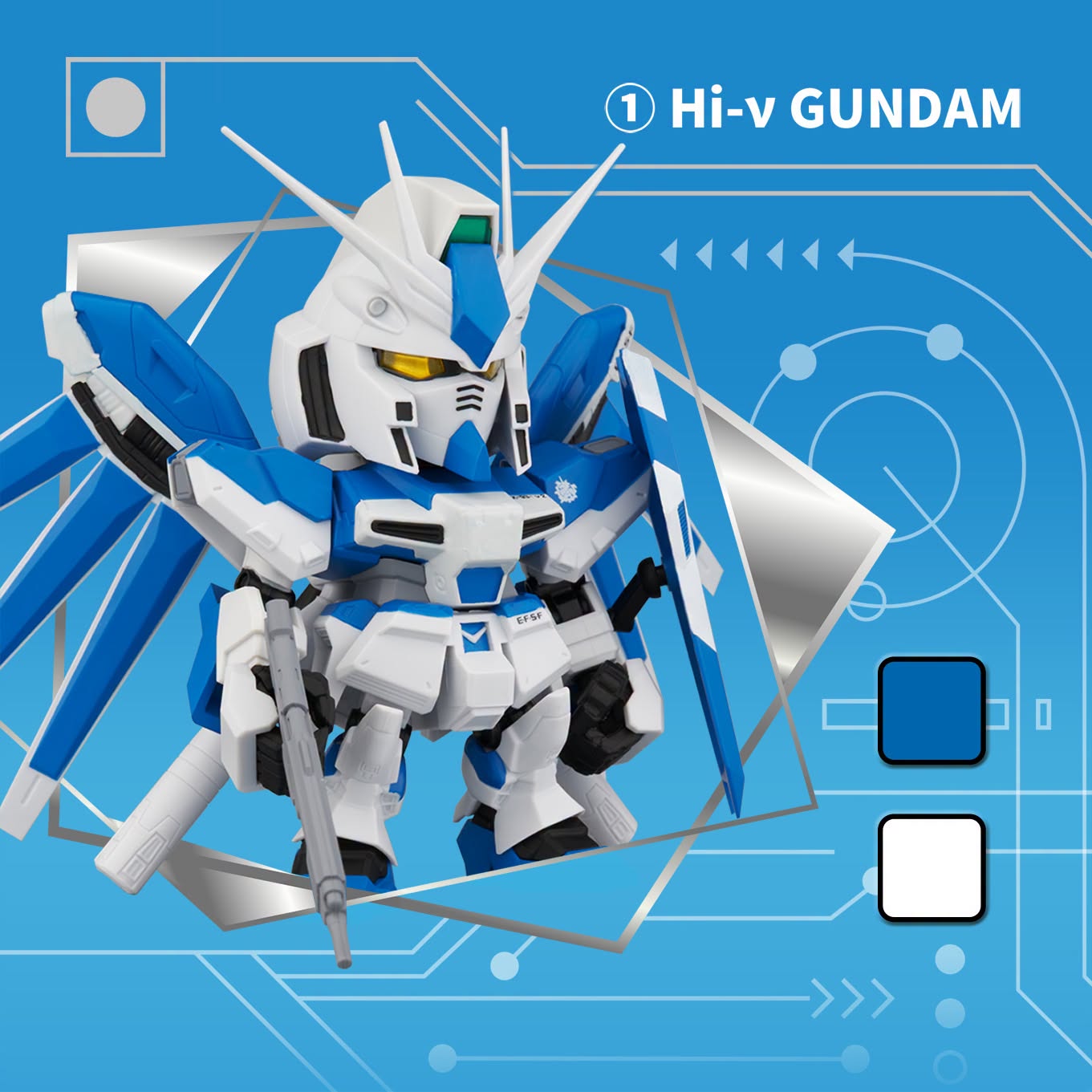 QMSV MINI Hi-ν Gundam Blind Box - Preorder