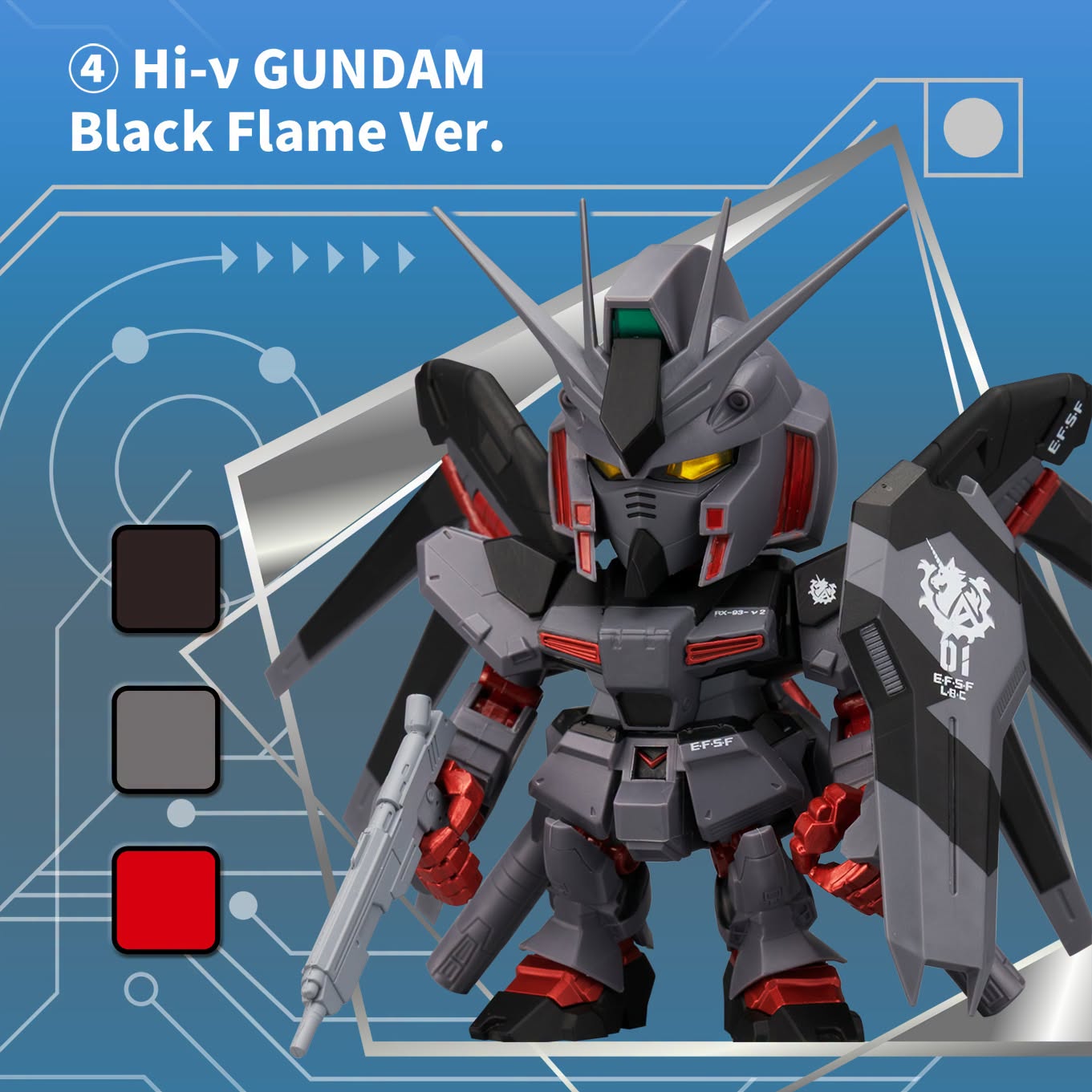 QMSV MINI Hi-ν Gundam Blind Box