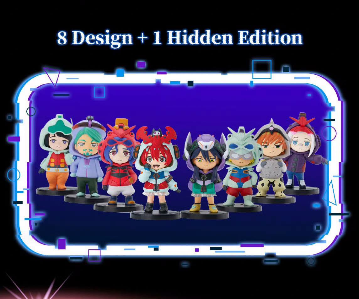 BNFIGURE Q Pajamars Mobile Suit Gundam GQuuuuuuX Ver. Blind Box - Preorder