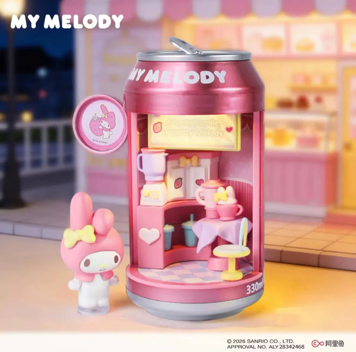 Sanrio Characters : The Mini World In Beverage Bottles Series Blind Box - Preorder