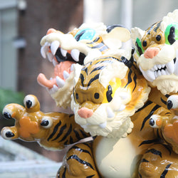 Three Headed Fierce Tiger Koshow by Grape Brain