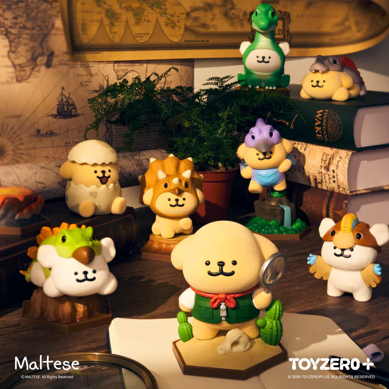 Maltese - My Dinosaur Island Series Blind Box - Preorder
