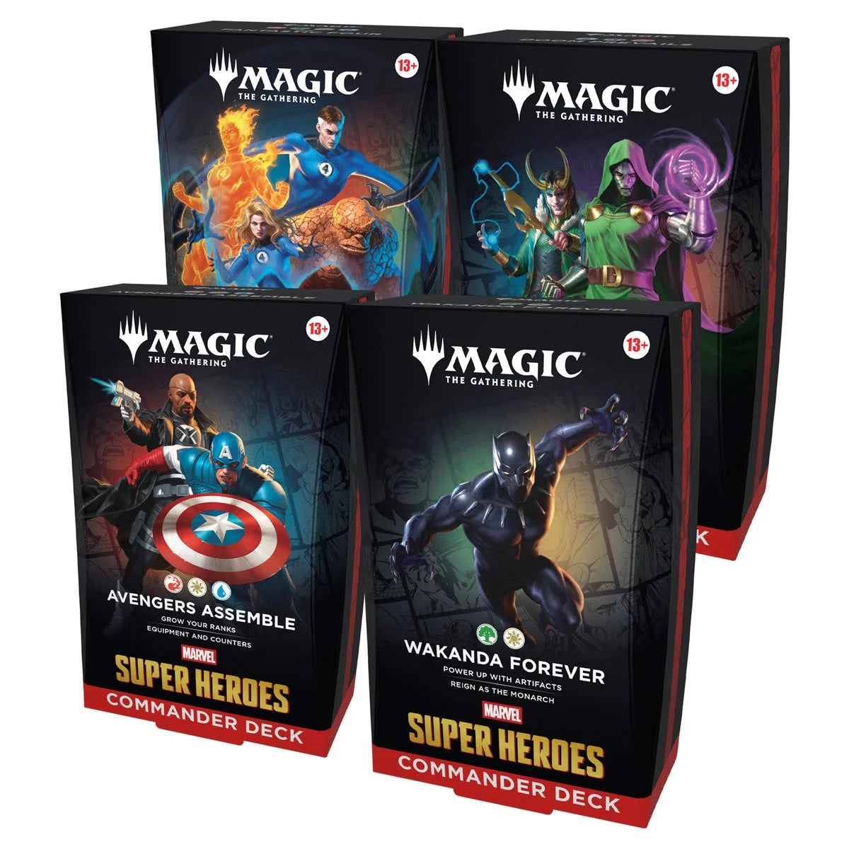 Magic: The Gathering® | Marvel Super Heroes Commander Decks