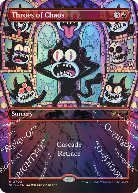 Magic the Gathering: Secret Lair x Felix the Cat: Magic Bag of Tricks