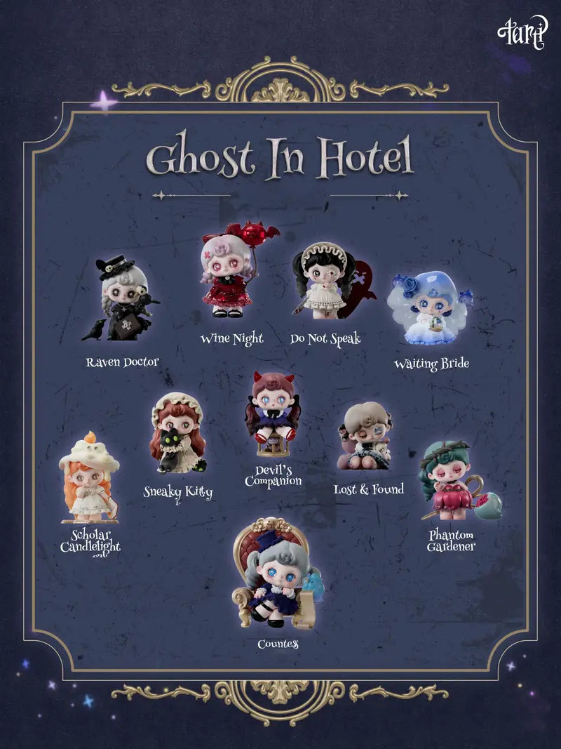 Tarti Ghost Hotel Blind Box Series - Preorder