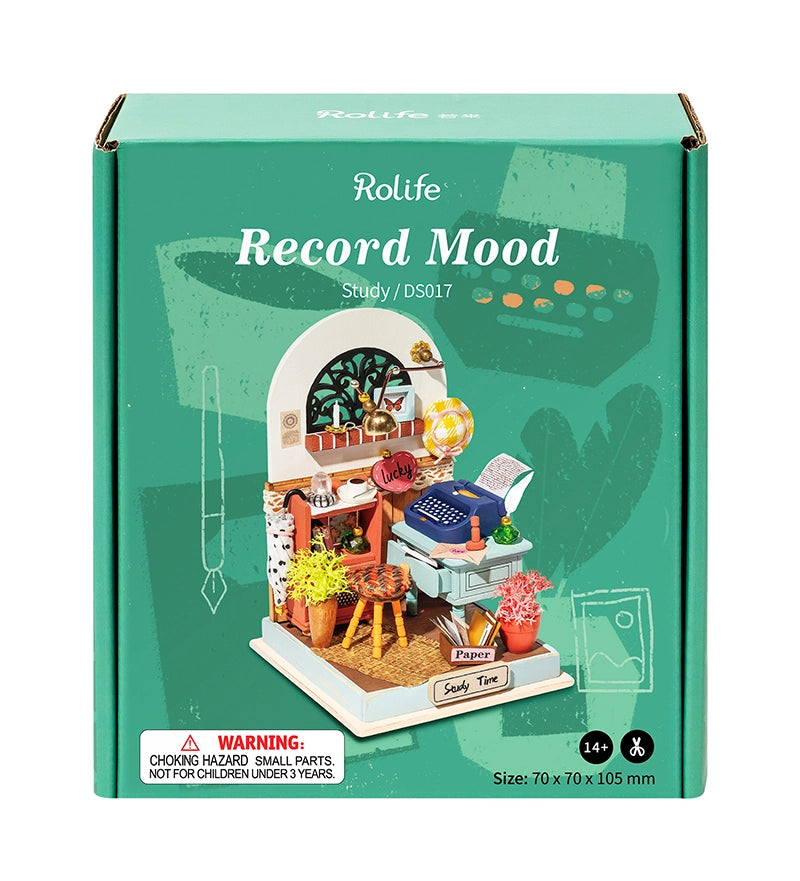 Record Mood - Study Mini Diy House