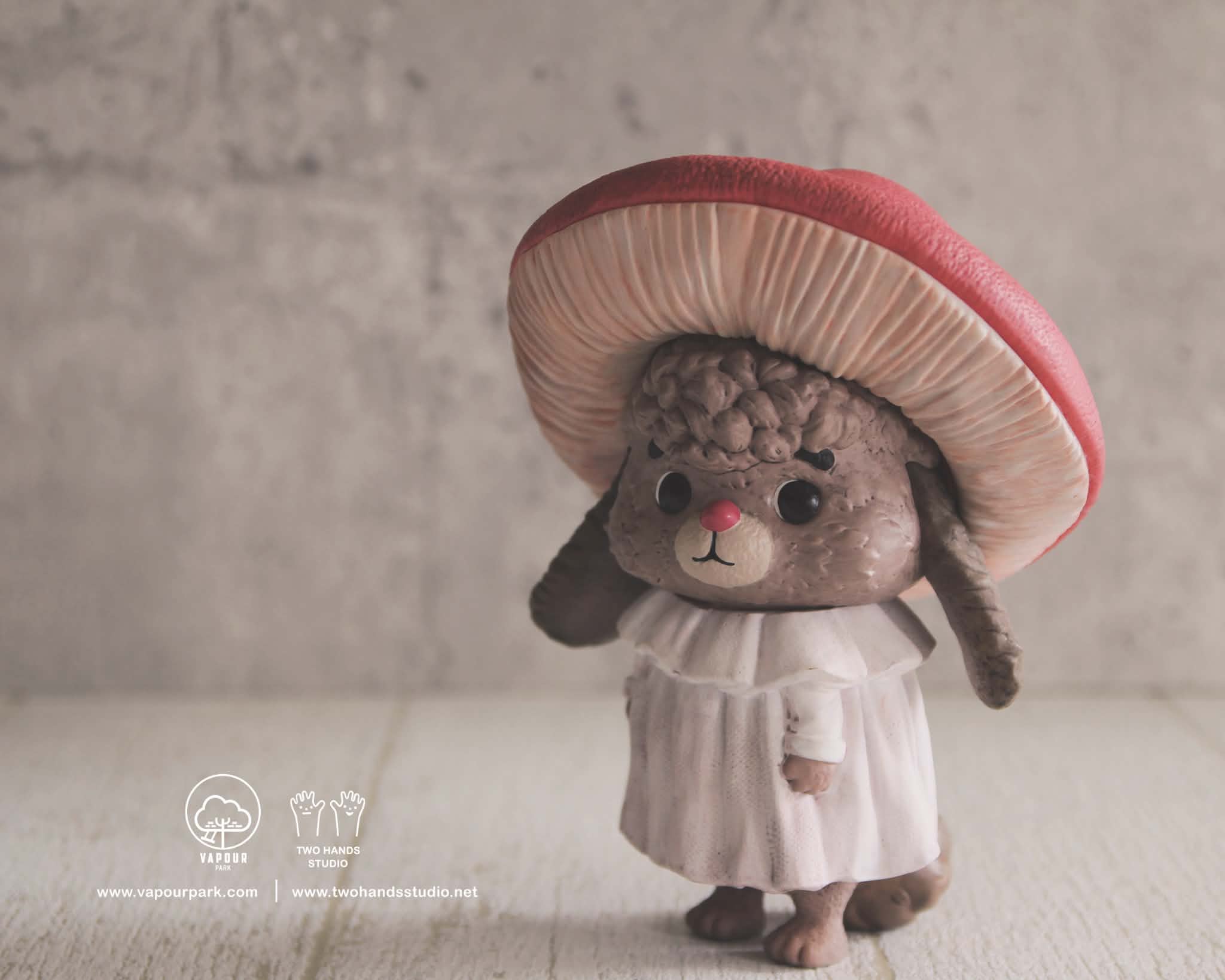 Mushroom Bunny Red Edition by Vapour Park X Two Hands Studio - Preorder