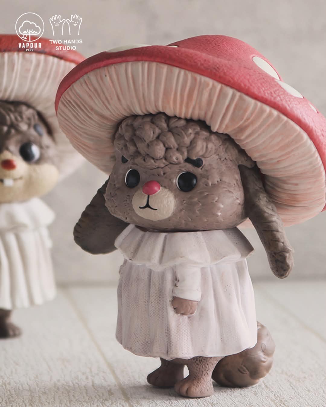 Mushroom Bunny Red Edition by Vapour Park X Two Hands Studio - Preorder