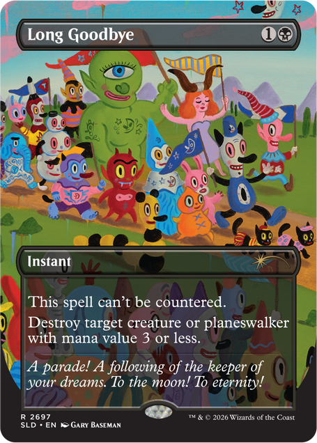 Magic the Gathering: Toby's Journey by Gary Baseman Secret Lair