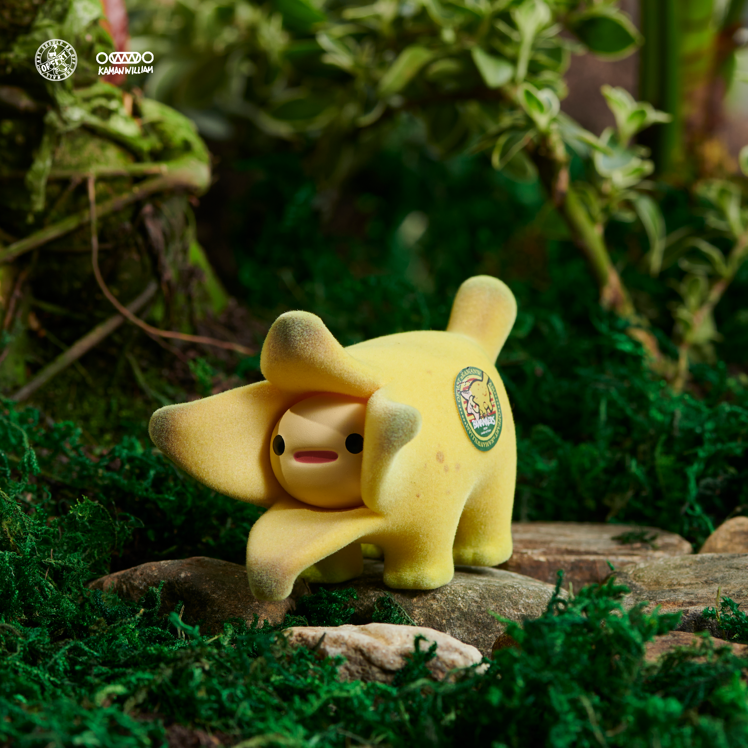 OFFART X Kamanwillam Bananaer Dog Mini - Eden Garden 5.0 Flocked Edition - Preorder