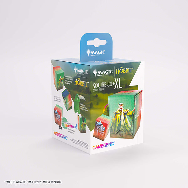 Deckbox: MTG Squire 80+ XL- The Hobbit- Thranduil, the Elvenking/The Mountain-king