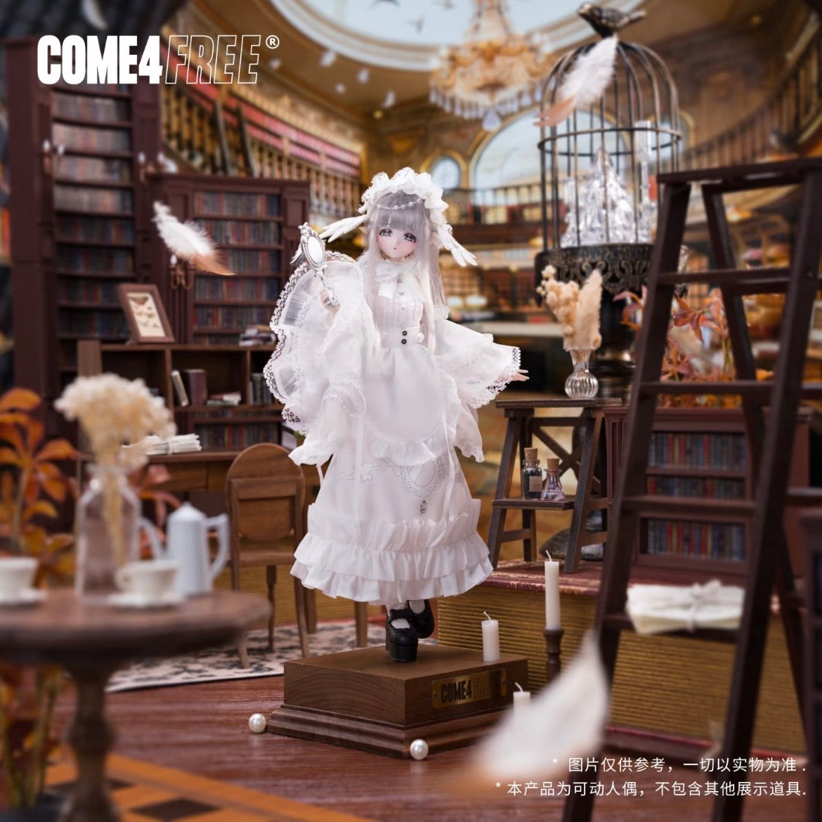 Minty Vol.4 Feather Mist Poem Series BJD Articulated Doll Blind Box - Preorder