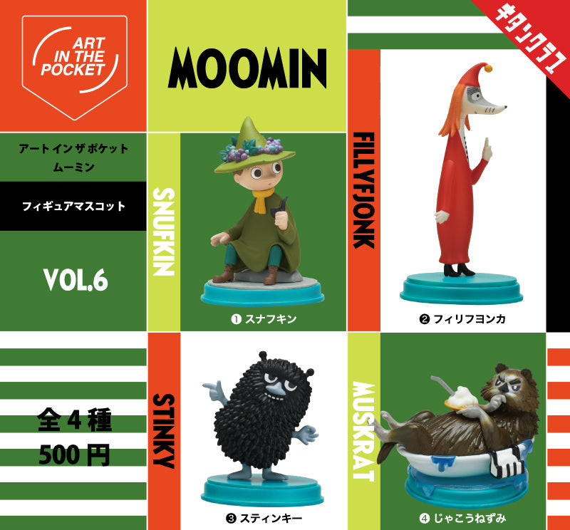 Art in the Pocket: Moomin Vol. 6 Gacha Series