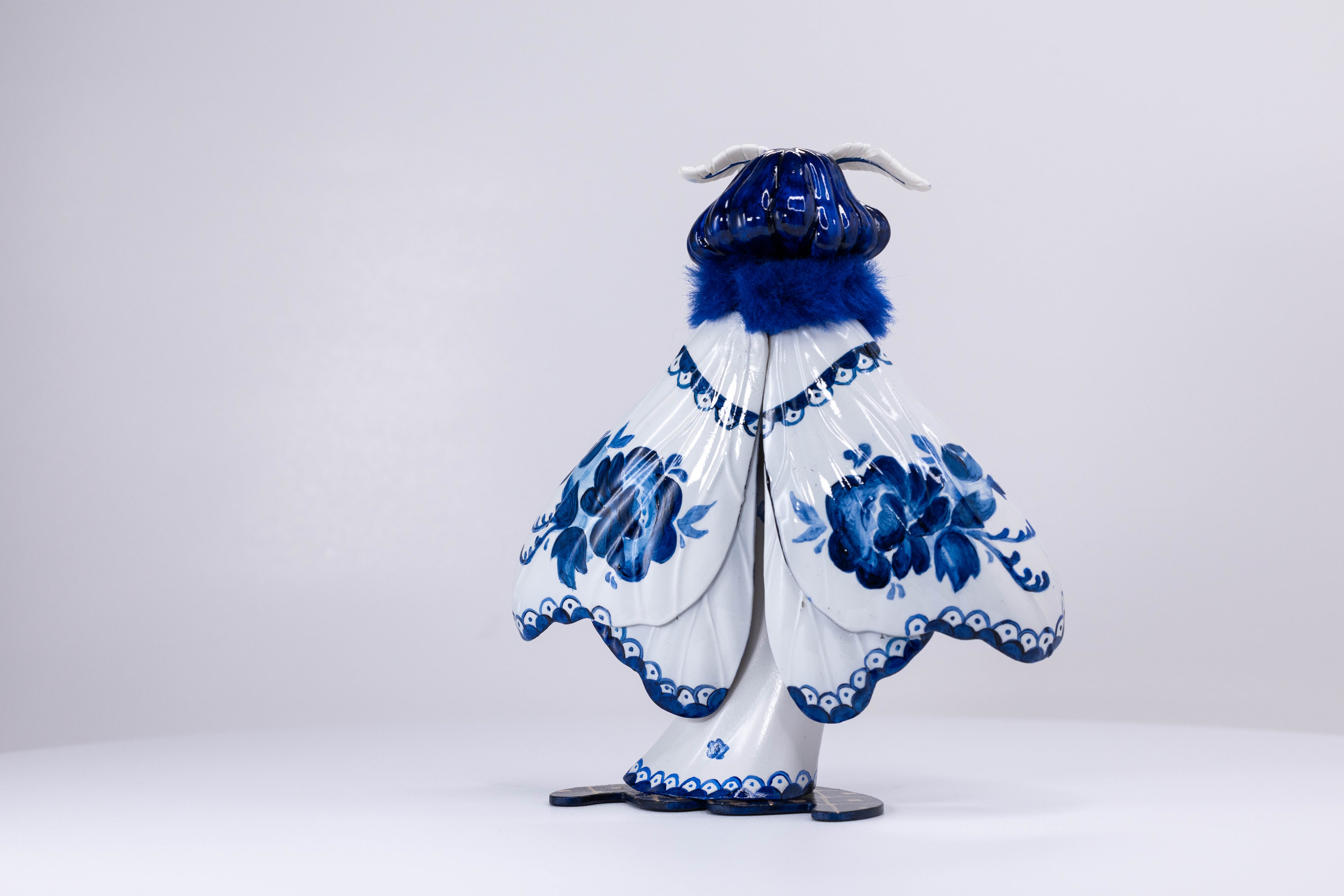 Small Company BIG ART - Blue and White Porcelain Atlas by Anna Corcoran of Kaledios Creative