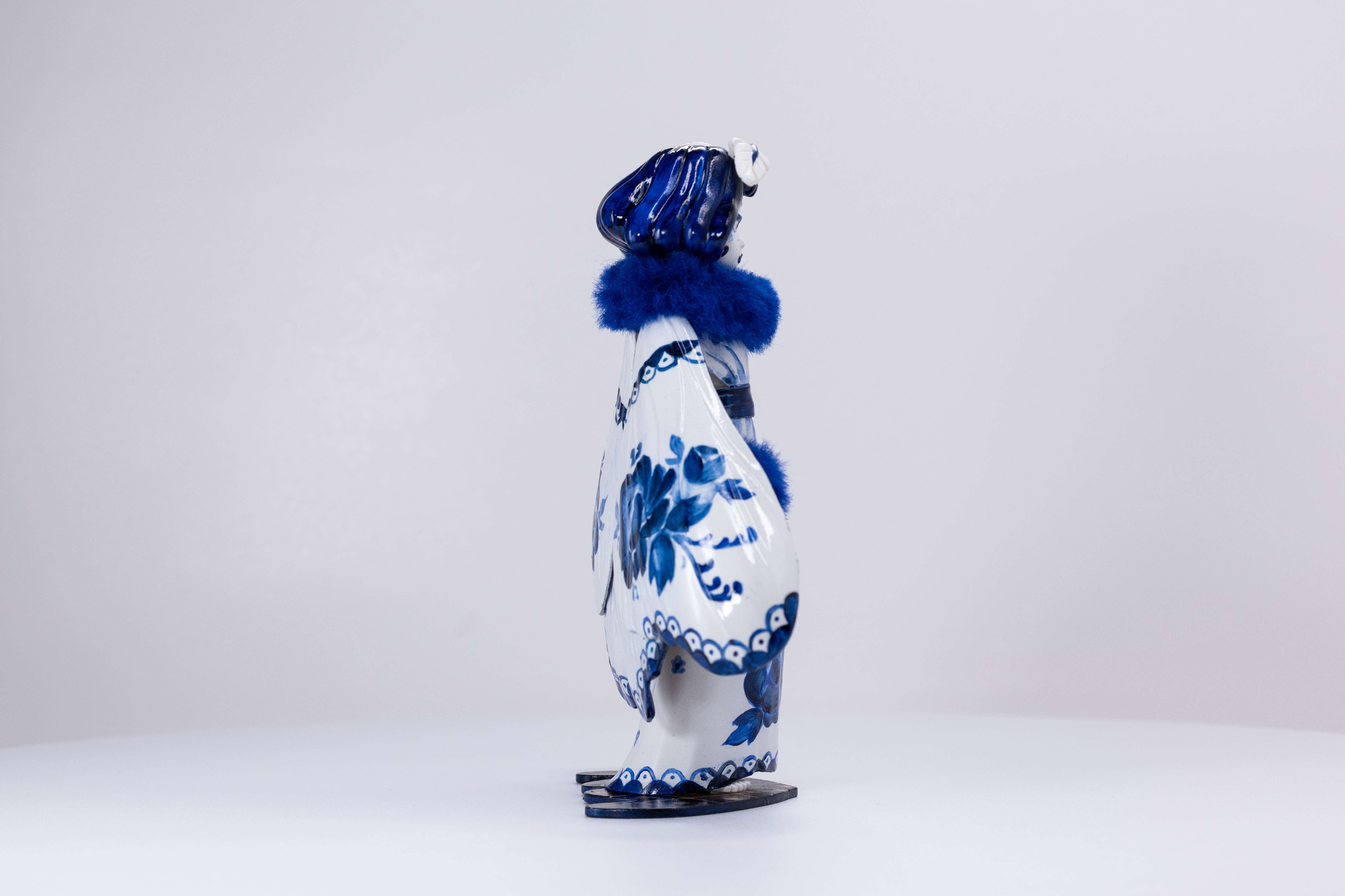 Small Company BIG ART - Blue and White Porcelain Atlas by Anna Corcoran of Kaledios Creative