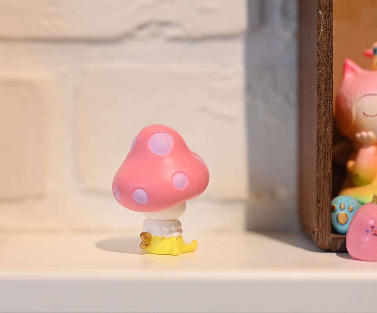 Pink mushroom  by Hua Hua