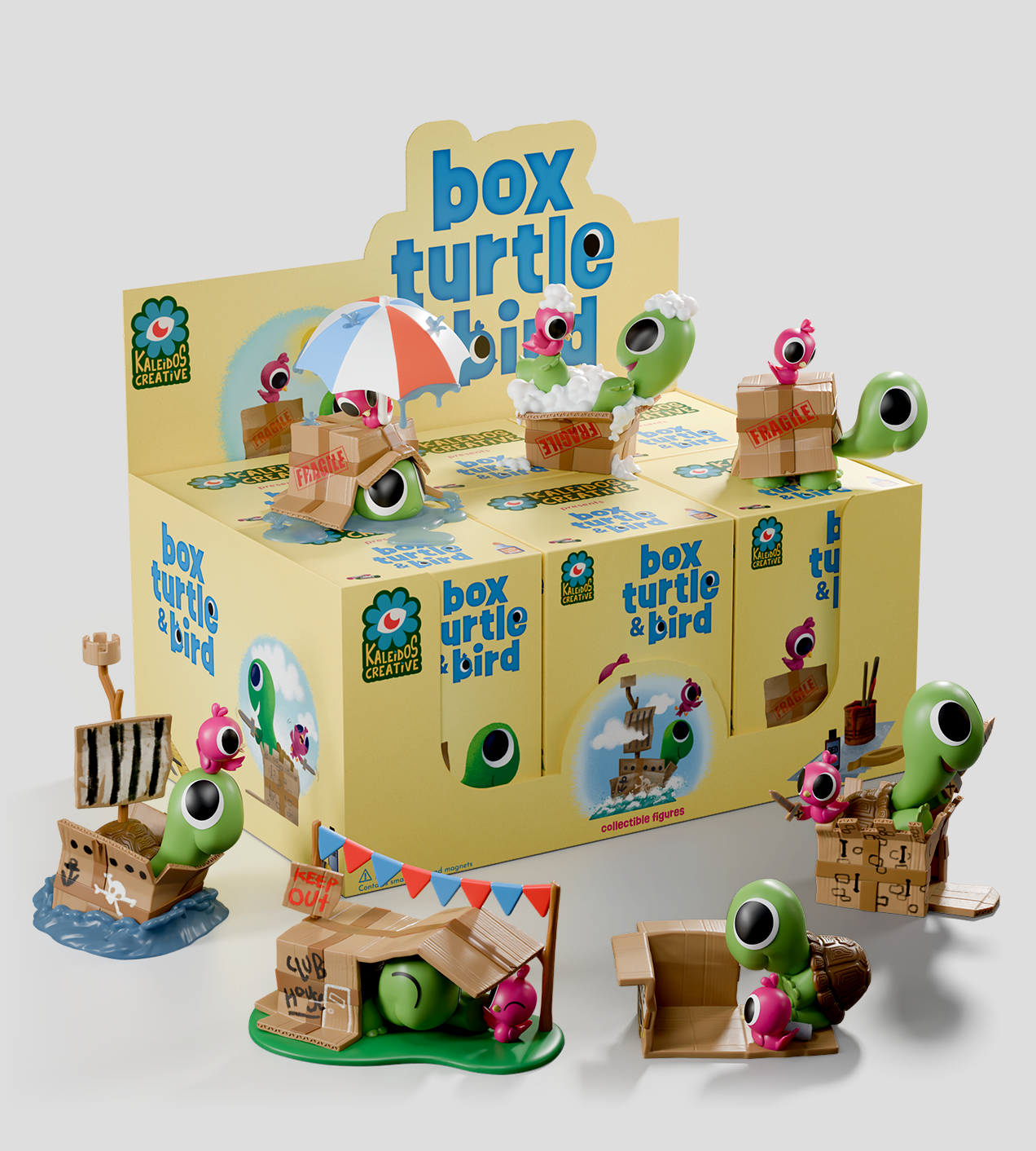 Box Turtle & Bird Blind Box