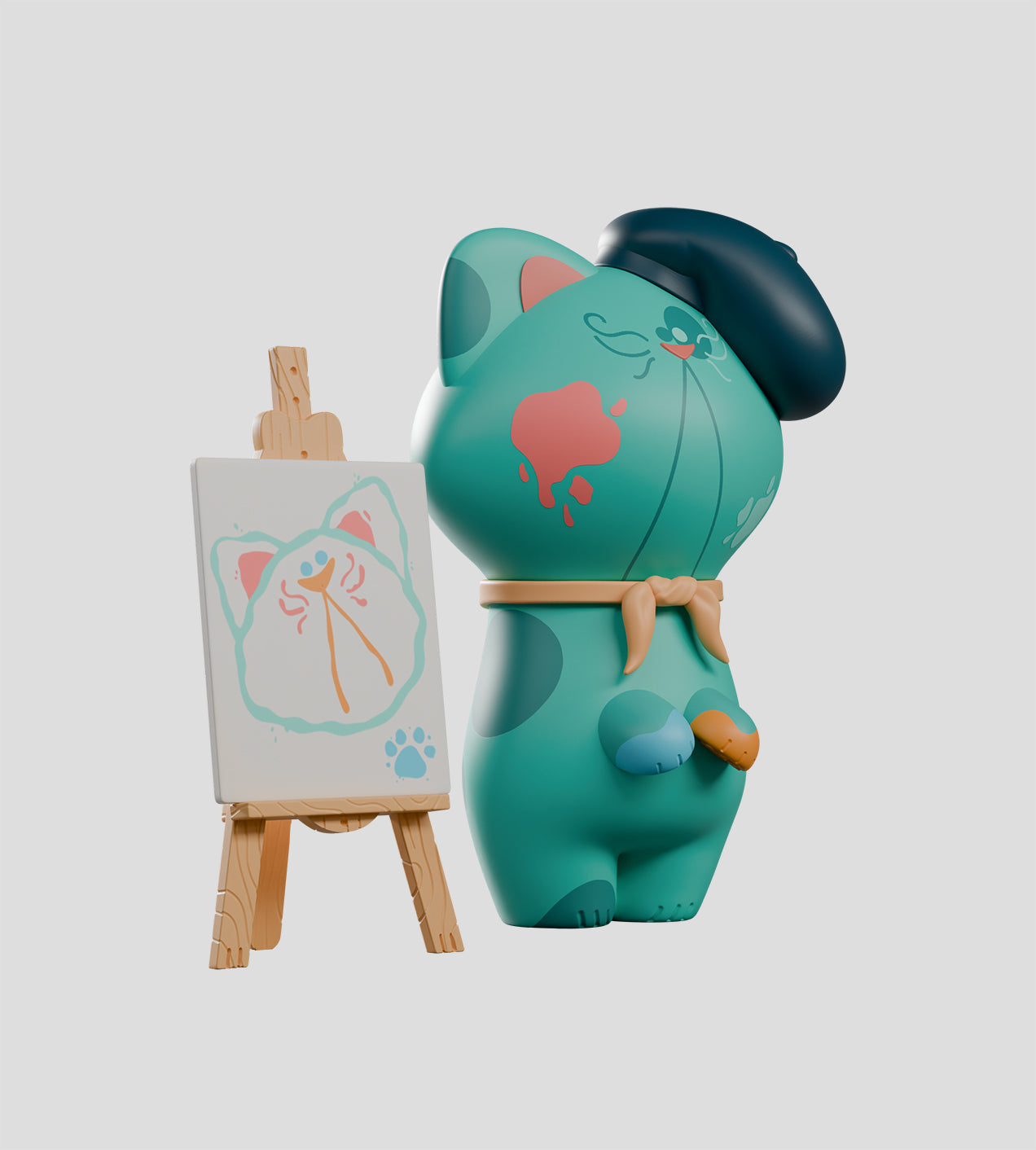 Business Boy Blind Box featuring cartoon-style toy figures, each representing different careers with accessories. Part of a set with six designs and one secret figure.