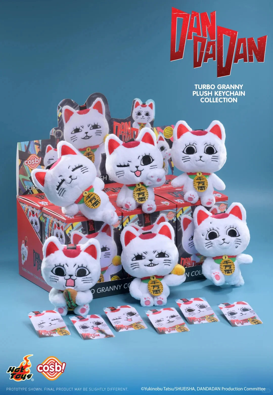 Dandadan COSBI Plush Keychain Blind Box - Preorder