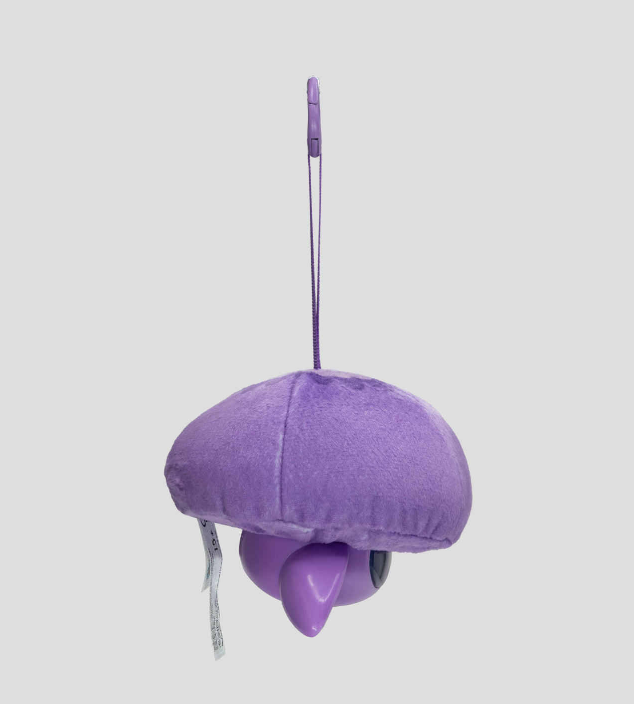 Capkins - Plush Bag Clip: A small, mixed media purple ornament featuring a plush cap and hard-plastic body, ideal for hanging, from the Capkins blind box set.