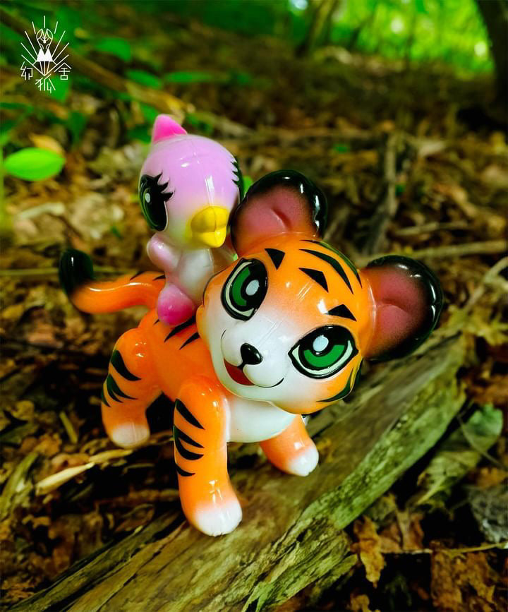 Forest Friends: Tiger and Birdie Ver. 2 by Genkosha