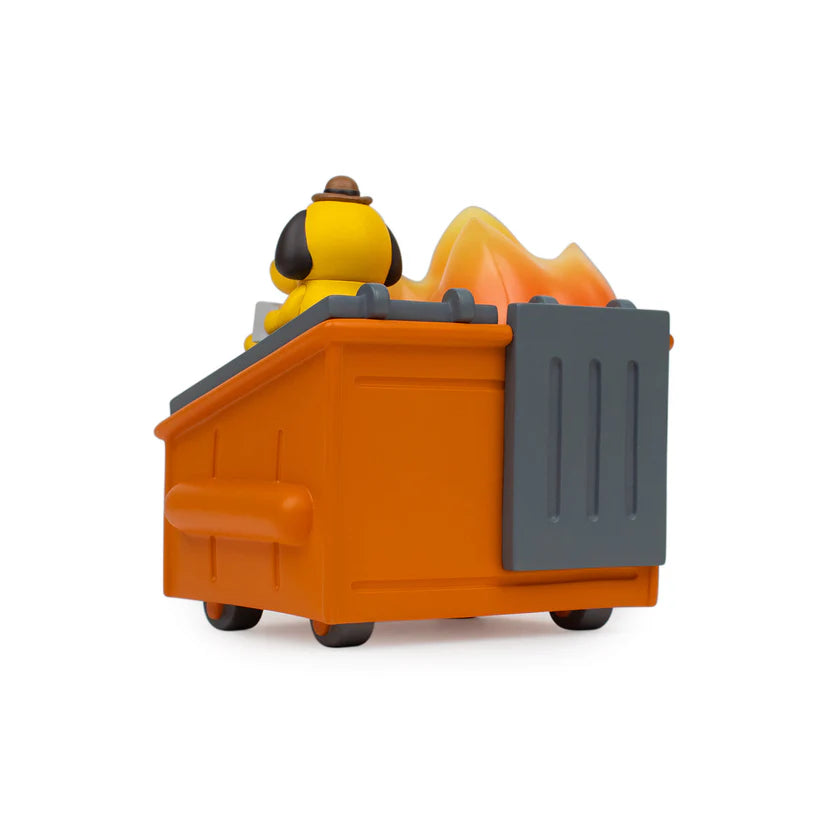 Dumpster Fire - This is Fine Vinyl Figure by 100% Soft