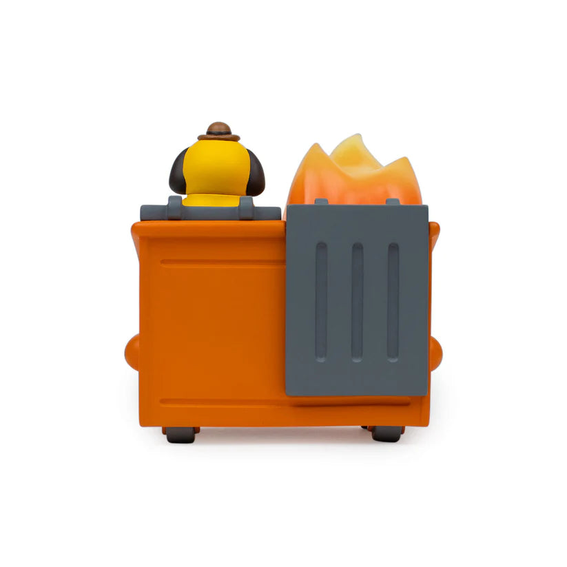 Dumpster Fire - This is Fine Vinyl Figure by 100% Soft