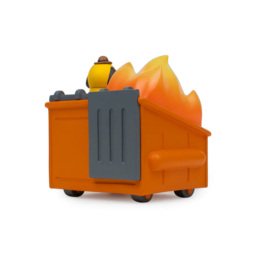 Dumpster Fire - This is Fine Vinyl Figure by 100% Soft