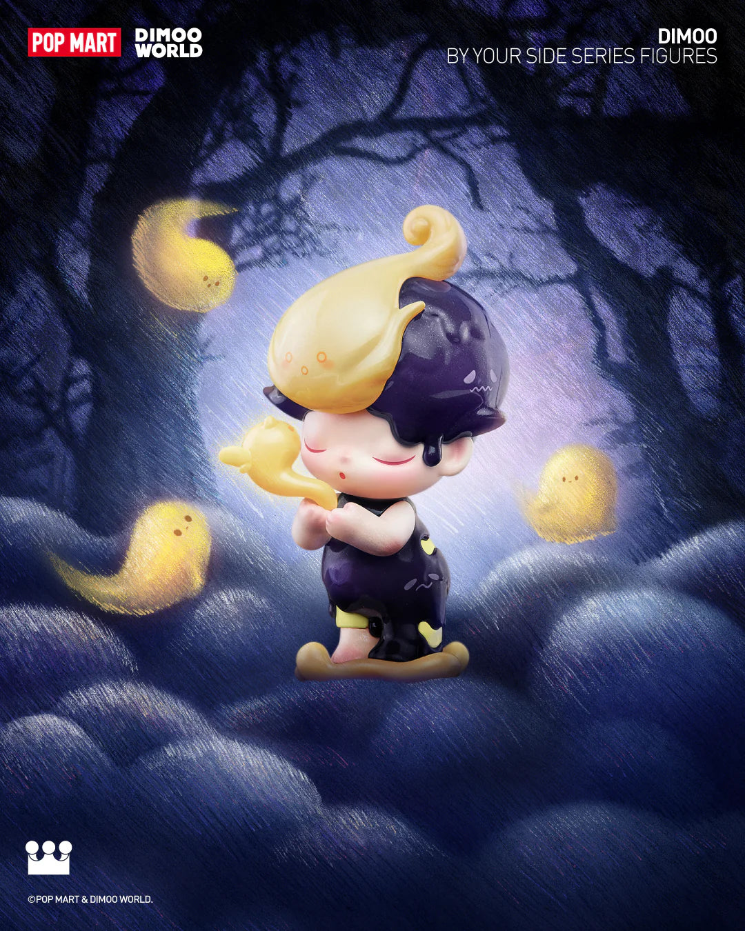 Alt text: DIMOO By Your Side Blind Box Series figurine preorder, featuring a cartoon boy character.