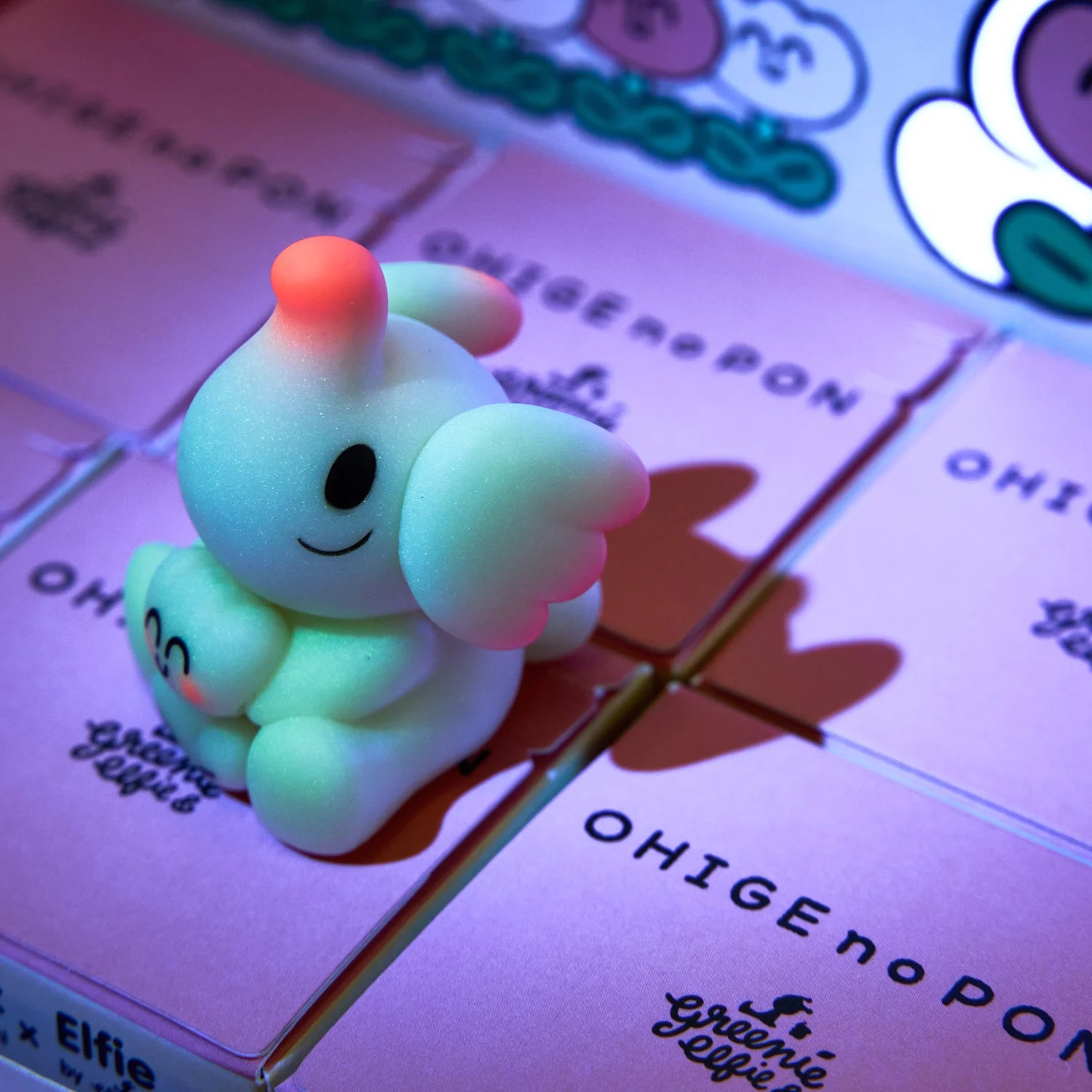 Greenie & Elfie x Ohige no Pon Flower Blind Box Series - Preorder