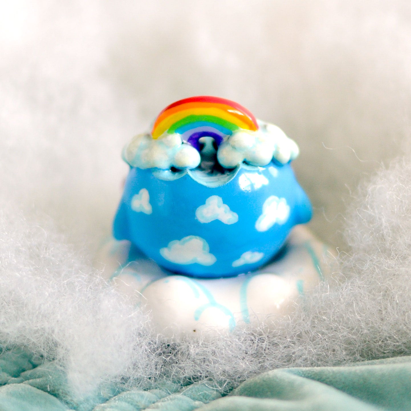 Little Shit Bigger Deal - Beasties Bites toy by Dear Beasties x Trash Panda, featuring a 1.5 snowman figure, available in limited edition of 10 pieces.