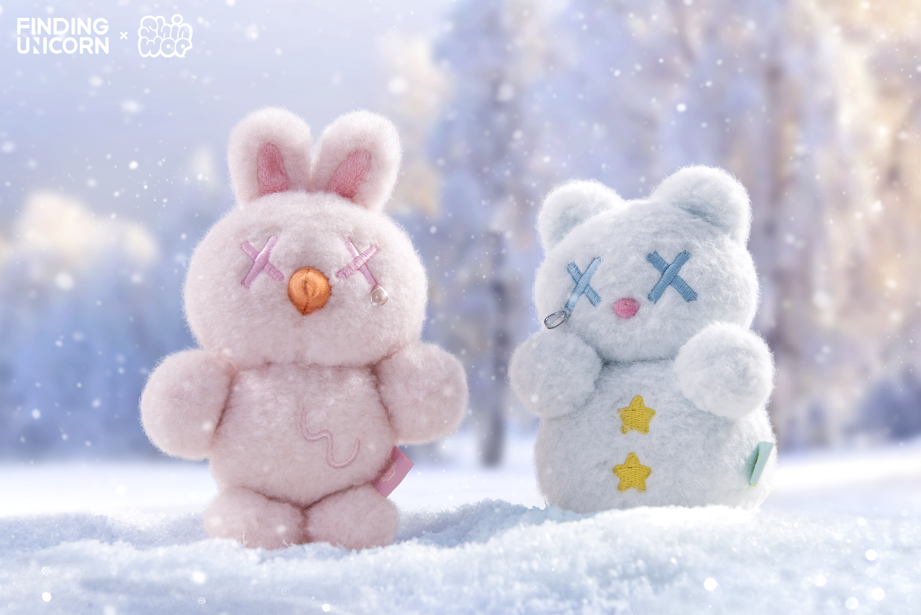 Shinwoo Cold Bear Hug Plush Blind Box Series